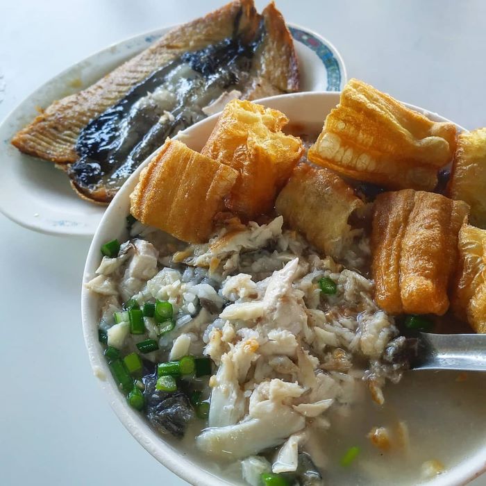 Bát cháo cá sữa hấp dẫn, thơm ngon, béo ngậy ở Đài Bắc