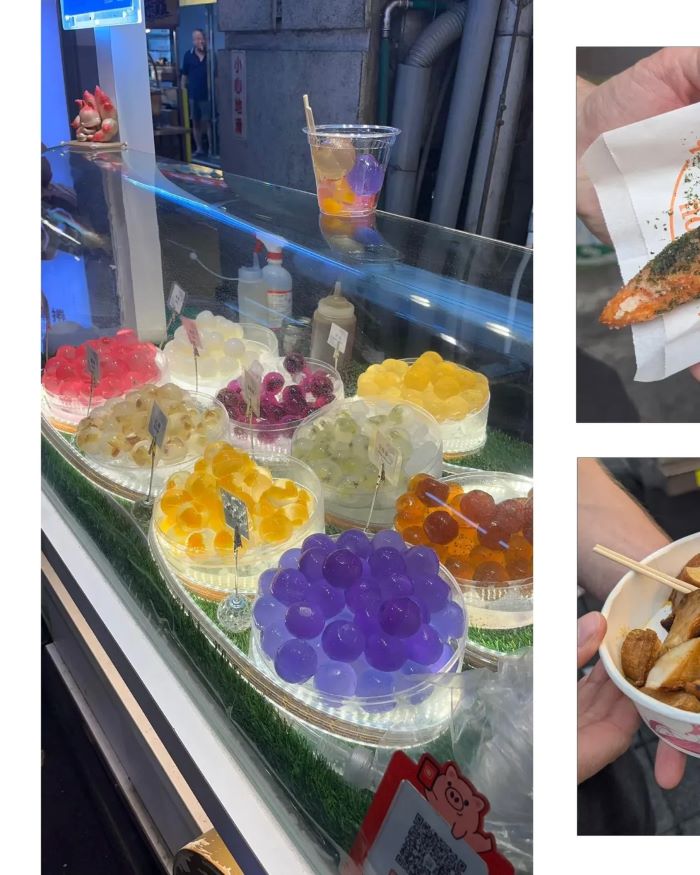 Thưởng thức món ăn ngon hấp dẫn ở Đài Bắc