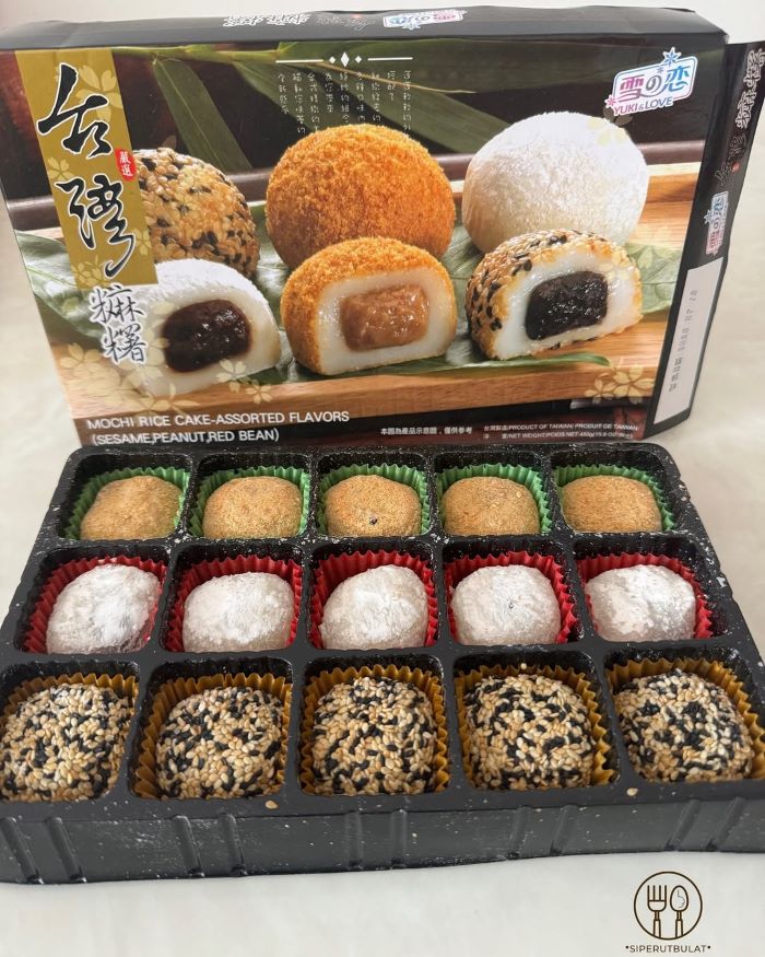 Hương vị thơm ngon của món Mochi thích hợp làm món ăn vặt hoặc quà lưu niệm