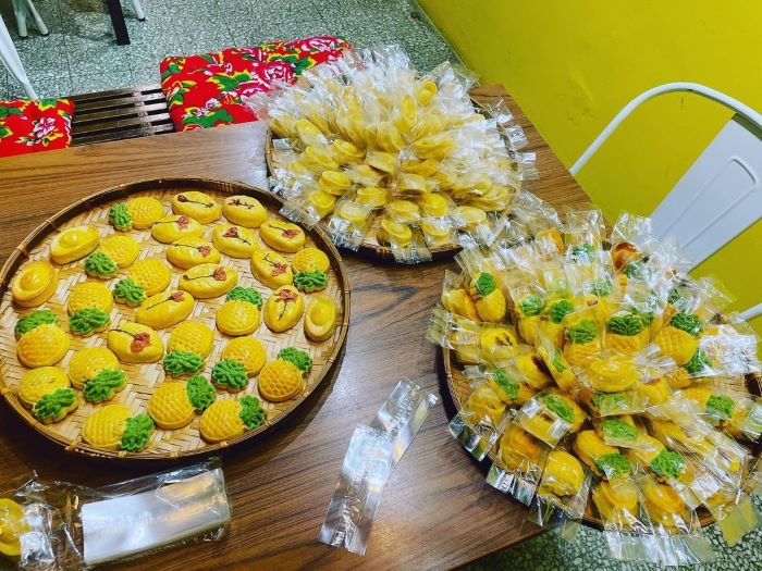 Bánh dứa hấp dẫn, mua sắm ở Đài Bắc về làm quà