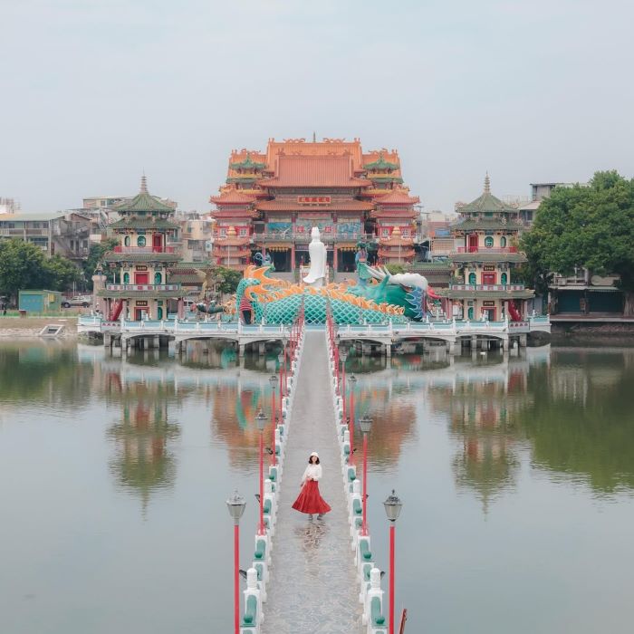 Ngắm nhìn cảnh đẹp từ trên cao thật tuyệt ở khu vực Đầm Liên Trì