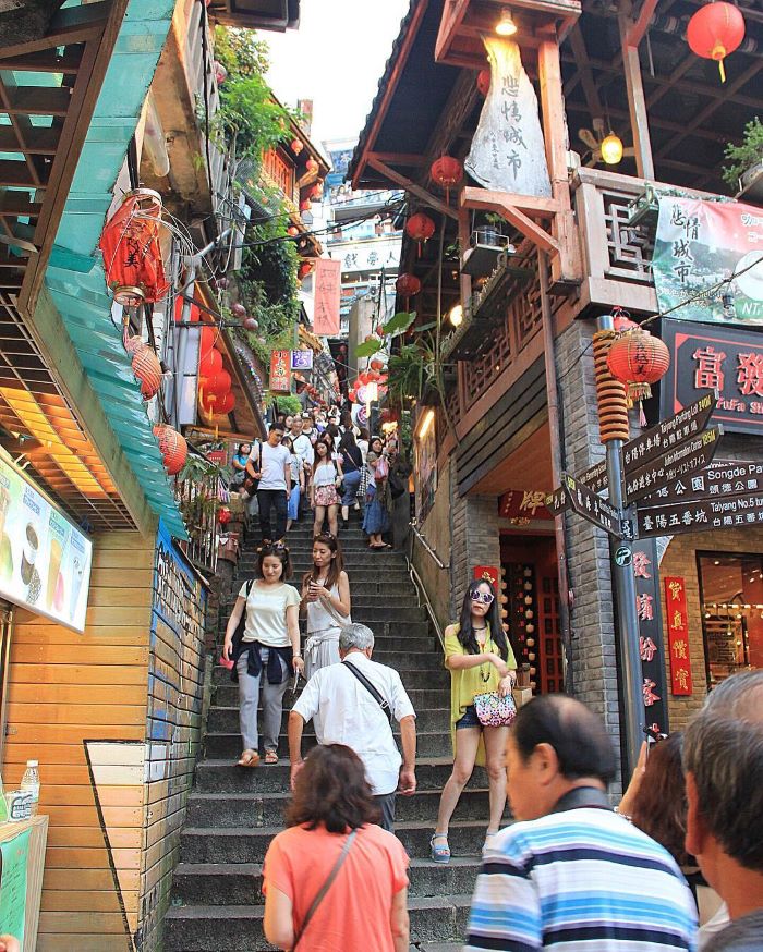 Nét độc đáo, nhiều cảnh đẹp Đài Loan của Làng cổ Jiufen