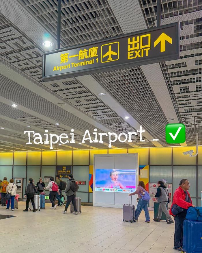 Di chuyển bằng máy bay là cách đến Đài Bắc nhanh nhất