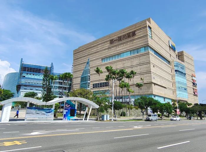 Khung cảnh bên ngoài của Dream Mall ở Cao Hùng