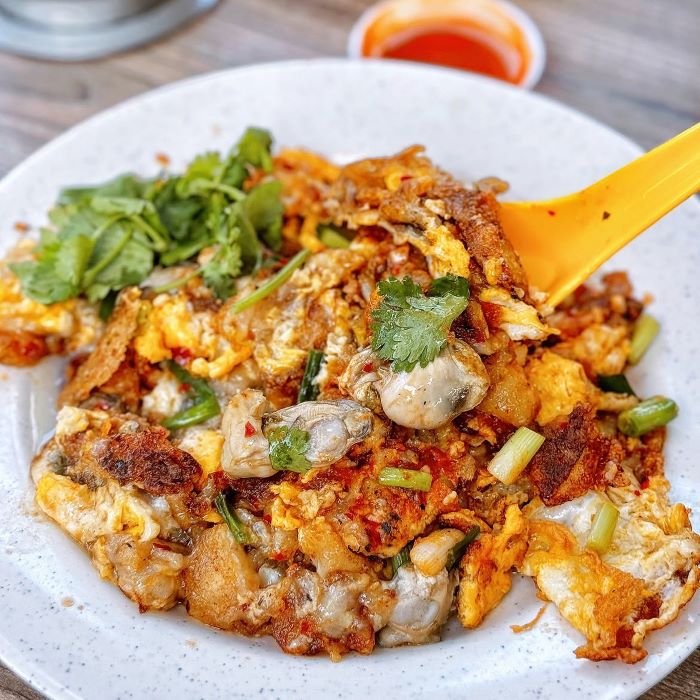 Các món trứng chiên hàu khá nổi tiếng ở Miêu Lật