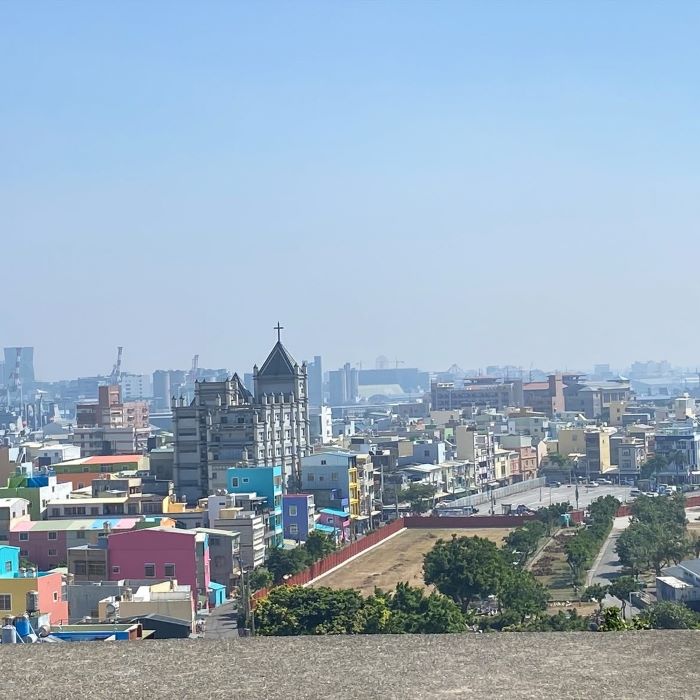 Từ pháo đài Cihou, phóng tầm mắt ngắm cảnh Cao Hùng từ trên cao