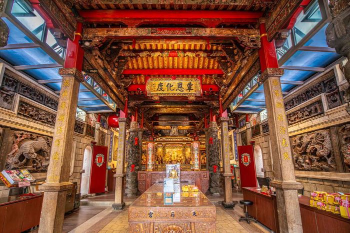 Tham quan Đền thờ Thiên Hậu Cihou nổi tiếng trên đảo Cijin Cao Hùng