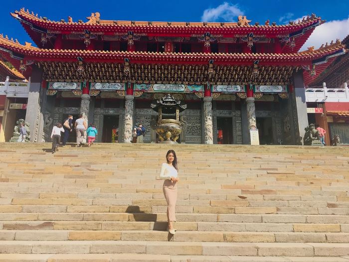Địa điểm miếu Văn Võ Đài Loan chụp ảnh được nhiều người lựa chọn